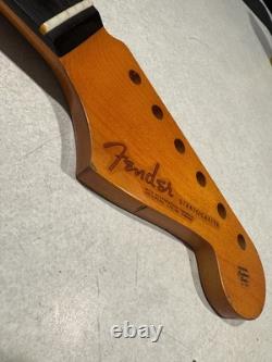 Aftermarket Relic Stratocaster Neck 100% Nitro Lacquer & Clay Dots