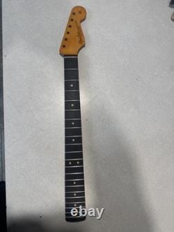 Aftermarket Relic Stratocaster Neck 100% Nitro Lacquer & Clay Dots