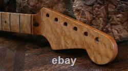 Aged Musikraft Strat Neck 4A Birdseye Relic Lic. Fender Stratocaster Fits MJT