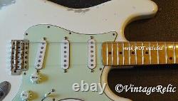 Aged RELIC nitro STRAT Stratocaster loaded body BARE KNUCKLE Apache Fender trem