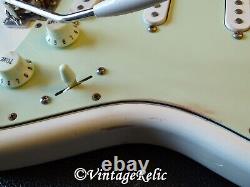 Aged RELIC nitro STRAT Stratocaster loaded body BARE KNUCKLE Apache Fender trem