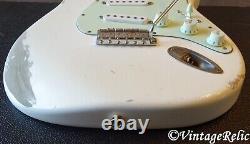 Aged RELIC nitro STRAT Stratocaster loaded body BARE KNUCKLE Apache Fender trem