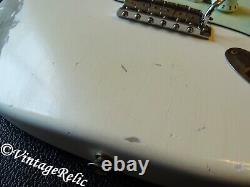 Aged RELIC nitro STRAT Stratocaster loaded body BARE KNUCKLE Apache Fender trem