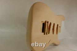 Basswood SSS guitar body fits Fender Strat Stratocaster neck Floyd Rose J053