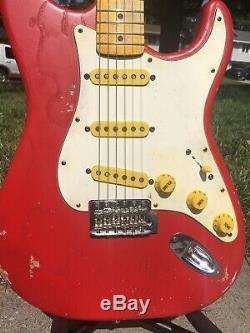 Blair Custom Guitars Red Relic Guitar