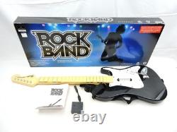 Boxed Like New Playstation 3 Ps3 Rock Band Wireless Fender Stratocaster Guita