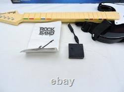 Boxed Like New Playstation 3 Ps3 Rock Band Wireless Fender Stratocaster Guita