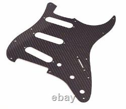 CARBON FIBER guitar Pickguard 11-hole fits Fender Stratocaster