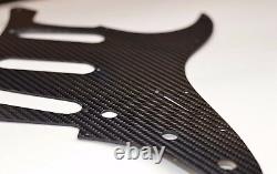 CARBON FIBER guitar Pickguard 11-hole fits Fender Stratocaster