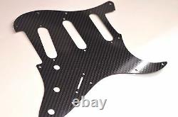 CARBON FIBER guitar Pickguard 11-hole fits Fender Stratocaster