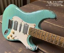 CM Custom 1950's Stratocaster Surf Green Heavy Relic ala Journeyman, Danocaster