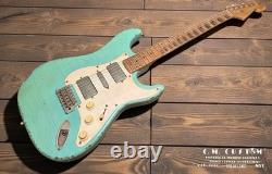 CM Custom 1950's Stratocaster Surf Green Heavy Relic ala Journeyman, Danocaster
