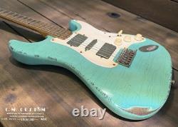 CM Custom 1950's Stratocaster Surf Green Heavy Relic ala Journeyman, Danocaster