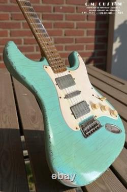 CM Custom 1950's Stratocaster Surf Green Heavy Relic ala Journeyman, Danocaster