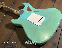 CM Custom 1950's Stratocaster Surf Green Heavy Relic ala Journeyman, Danocaster