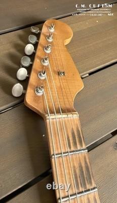 CM Custom 1950's Stratocaster Surf Green Heavy Relic ala Journeyman, Danocaster