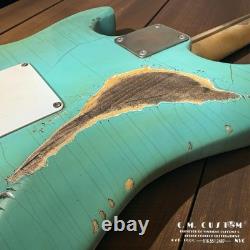 CM Custom 1950's Stratocaster Surf Green Heavy Relic ala Journeyman, Danocaster