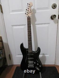 Cashified Fender Squier Black HSS Stratocaster