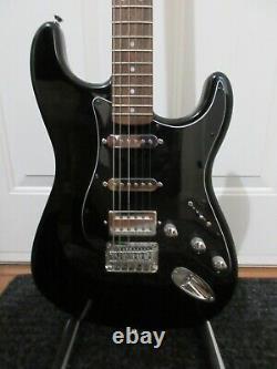 Cashified Fender Squier Black HSS Stratocaster