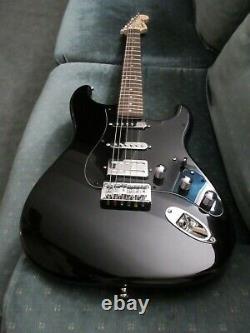 Cashified Fender Squier Black HSS Stratocaster