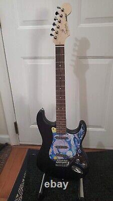 Cashified Fender Squier Stratocaster withVan Gogh Starry Night Pickguard