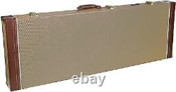 Crossrock Hard Case fits Fender Telecaster & Stratocaster style Elecctric Guitar