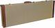 Crossrock Wood Hard Case Fits Fender Telecaster And Stratocaster Electric Guitar