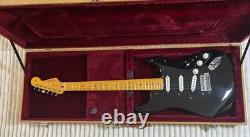 David Gilmour Black Stratocaster Custom Built Replica with Hard Shell Case