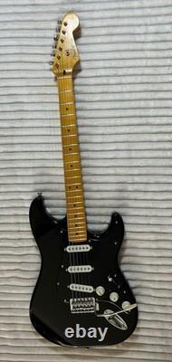 David Gilmour Black Stratocaster Custom Built Replica with Hard Shell Case