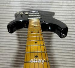 David Gilmour Black Stratocaster Custom Built Replica with Hard Shell Case