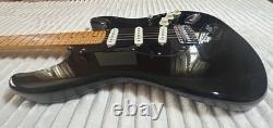 David Gilmour Black Stratocaster Custom Built Replica with Hard Shell Case