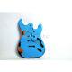 Electric Guitar Body S-s-s Vintage Blue For Fender Stratocaster Style Part Relic
