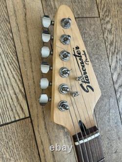 FENDER STARCASTER Electric Guitar MADE iN INDONESIA 3 New Picks & EXTRAS