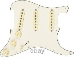 Fender 0992342509 Texas Special Prewired Stratocaster Pickguard 3-ply White