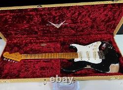 Fender 1957 Stratocaster Heavy Relic Modern Specs Black Custom Shop 7.5 lbs RARE