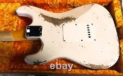 Fender 1962 Stratocaster HSS Heavy Relic Modern Specs Olympic White Custom Shop