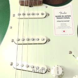 Fender 2023 Collection Traditional 60s Stratocaster Aged Sherwood Green Metallic