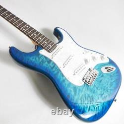 Fender 2024 Collection Made in Japan Hybrid II Stratocaster Quilt Aquamarine