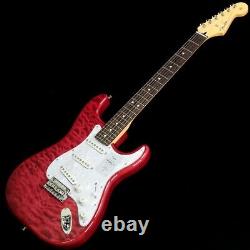 Fender 2024 Collection Made in Japan Hybrid II Stratocaster Quilt Red