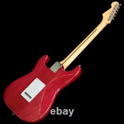 Fender 2024 Collection Made in Japan Hybrid II Stratocaster Quilt Red