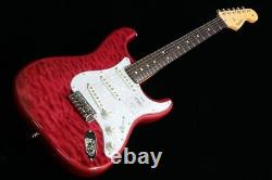 Fender 2024 Collection Made in Japan Hybrid II Stratocaster Quilt Red