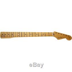 Fender 50's Style Stratocaster Strat Maple Fingerboard Soft V Shape Guitar Neck