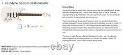 Fender Aerodyne Special Stratocaster 2023 MIJ Bright White Brand NEW & Hard case