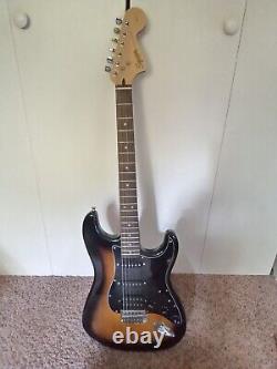 Fender Affinity Series Stratocaster Elect Guitar, With Pedal & New Strings