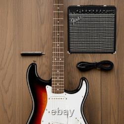 Fender Affinity Series Stratocaster Electric Guitar (Laurel, 3-Color Sunburst)