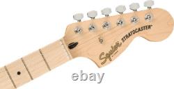 Fender Affinity Stratocaster FMT HSS Elec Guitar, Maple Board, Black Burst