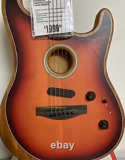Fender American Acoustasonic Stratocaster 3-Color Sunburst American Made