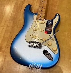 Fender American Elite Stratocaster Electric Guitar (Sky Burst Metallic)