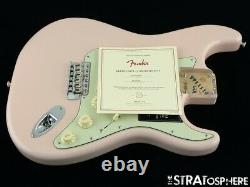 Fender American Original 60s Stratocaster LOADED BODY Strat Parts Shell Pink