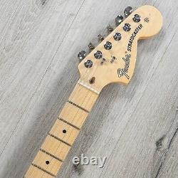 Fender American Performer Stratocaster HSS Guitar, Maple, Satin Surf Green